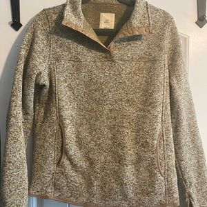 Tan pull over sweater